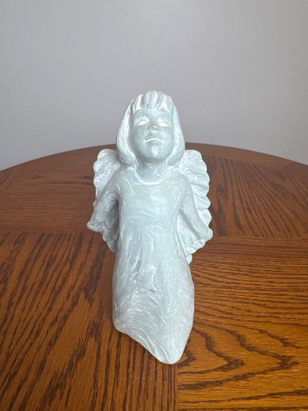 Isabel Bloom Angel Girl Straight Hair 2005 Spring Concrete Medium Sculpture